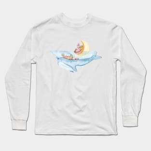 Cute whale Long Sleeve T-Shirt